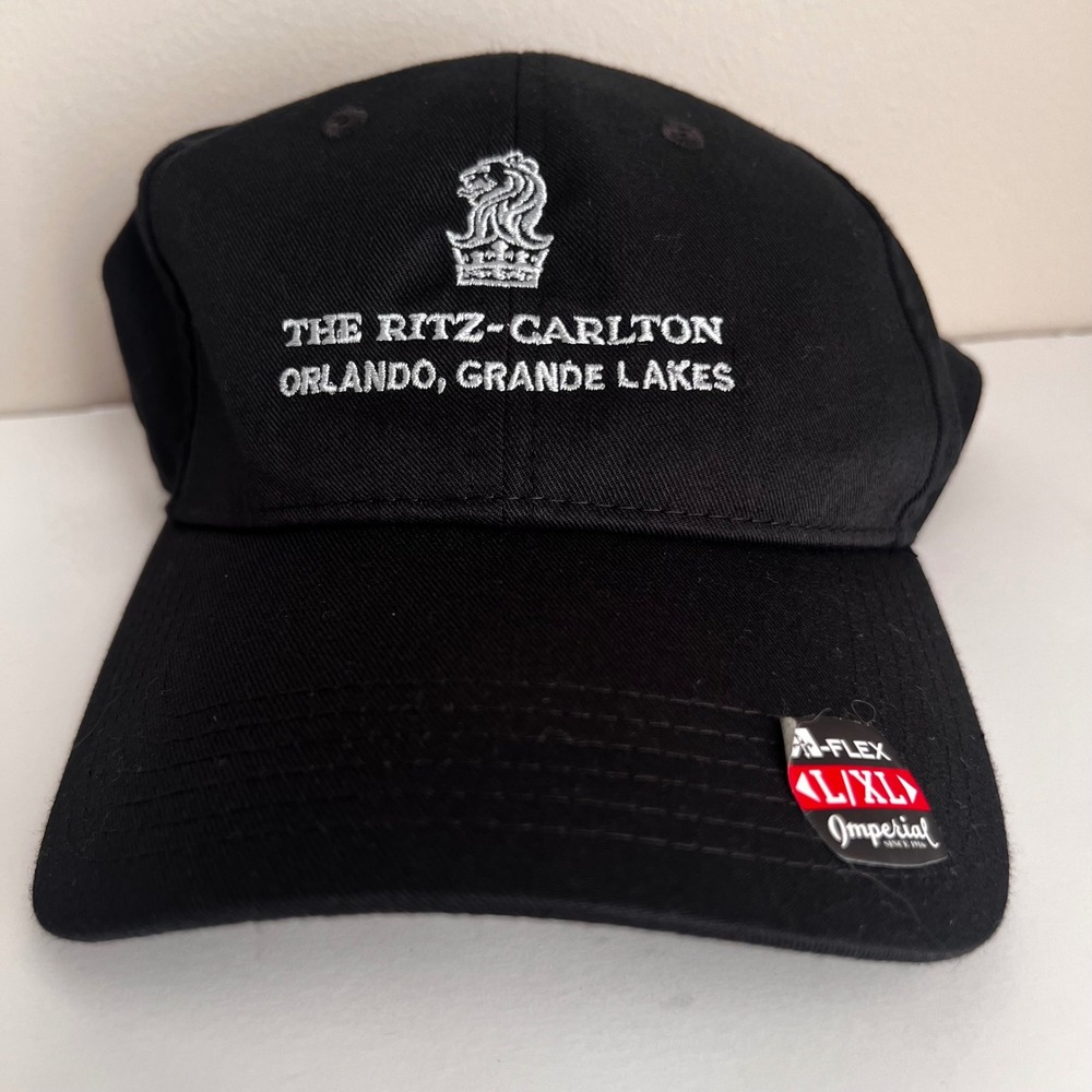 The Ritz-Carlton Orlando Grande Lakes Imperial A-Flex Hat Black L/XL
